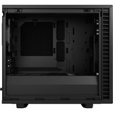 Fractal Design Define 7 Nano Black TG Light Tint midi tower behuizing Zwart | 4x USB-A | 1x USB-C | Window