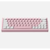 Iqunix EZ63 Pink Magnetic Switch Gaming HE Keyboard Wit, US lay-out (QWERTY), Gateron Magnetic Jade Pro, 60%, RGB, Double Shot PBT Keycaps