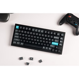 Keychron Q1 Ultra-M3 8K Wireless Custom Mechanical Keyboard, toetsenbord Zwart, US lay-out, Keychron Silk POM Brown, 75%, RGB, Hot swap, 8K, 2.4 GHz / Bluetooth 5.2 / USB-C