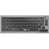 Keychron Q2-B2, toetsenbord Grijs, US lay-out, RGB leds, 65%, hot swap, Barebone, Knob