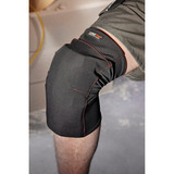 Kneetek PROTEK SlideOn, Large kniebescherming Zwart, Large: 39-43 cm