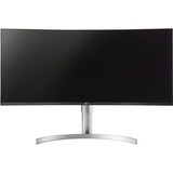 LG 35WN75CP-W 35" Curved UltraWide Monitor Zwart, 2x HDMI, DisplayPort, USB-A, USB-C, AMD FreeSync, HDR10