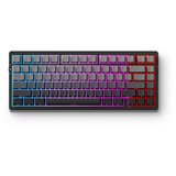 MCHOSE G75 Pro Tri-mode Gasket Structuur Mechanisch gaming toetsenbord Zwart, US lay-out, KTT Cabbage Tofu V2, 75%, RGB, hot swap, PBT Double-Shot, 2.4 GHz / USB-C / Bluetooth