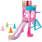 Mattel Barbie met Stacie to the rescue, speelset speeltuin voor puppy's Pop 