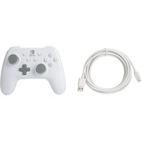 PowerA Switch Wired Controller White Wit