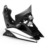 Res-Tech GT Cockpit racing simulator Zwart/hoogglans wit