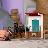 Schleich Horse Club - Paardenbox met Lisa en Storm speelfiguur 42709