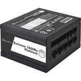 SilverStone Extreme 1000Rz Platinum, 1000 Watt voeding  Zwart, 1x 12-Pin High Power GPU, 4x PCIe, Kabel-Management