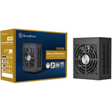 SilverStone Extreme 1000Rz Platinum, 1000 Watt voeding  Zwart, 1x 12-Pin High Power GPU, 4x PCIe, Kabel-Management