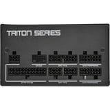 SilverStone Triton 1000Rz, 1000 Watt voeding  Zwart, 1x 12-Pin High Power GPU, 4x PCIe, Kabel-Management