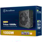 SilverStone Triton 1000Rz modulaire 1000 watt voeding  Zwart, 1x 12V-2x6, 4x PCIe