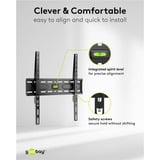 goobay TV Wall Mount FIXED 32 - 75 inch (81 - 191 cm), max. 45 kg wandmontage  Zwart