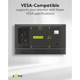 goobay TV Wall Mount FIXED 32 - 75 inch (81 - 191 cm), max. 45 kg wandmontage  Zwart