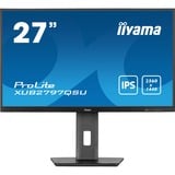 iiyama ProLite XUB2797QSU-B2 27" monitor Zwart, 100 Hz, HDMI, DisplayPort, USB, Adaptive Sync