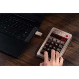 8BitDo Commodore 64 Bundel mechanisch gaming toetsenbord Beige, UK lay-out (QWERTY), Kailh Box White V2, 80% (TKL)	