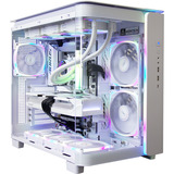 ALTERNATE Thunderstorm Pro Ryzen 7 - RX 9070 XT White gaming pc Wit | R7 9800X3D | RX 9070 XT | 32 GB | 2 TB SSD