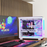 ALTERNATE Thunderstorm Pro Ryzen 7 - RX 9070 XT White gaming pc Wit | R7 9800X3D | RX 9070 XT | 32 GB | 2 TB SSD