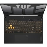 ASUS TUF Gaming F15 FX507ZI4-LP035W 15.6"  gaming laptop Grijs | Core i7-12700H | RTX 4070 | 16 GB | 1 TB SSD | 144 Hz