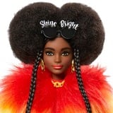 Barbie Extra #1 - Rainbow Coat with Pet Poodle Pop 
