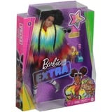 Barbie Extra #1 - Rainbow Coat with Pet Poodle Pop 