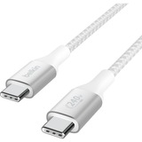 Belkin BoostCharge USB-C to USB-C Cable 240W kabel Wit, 1 meter