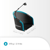 GARDENA Grasopvangbak 49 liter opvangzak Grijs/turquoise, 11770-20