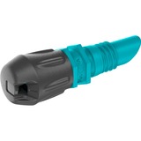 GARDENA Micro Strook Sprinkler Uiteinde mondstuk Zwart/turquoise, 5 Stuks