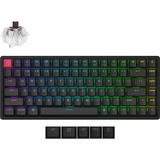 Keychron K2 QMK-J3, toetsenbord Zwart, US lay-out, Keychron Super Brown, RGB leds, 75%, Cherry double-shot PBT, hot swap, Bluetooth 5.2 | USB-C