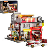 Lumibricks Street Fusion - Street MOD Garage Constructiespeelgoed L9088