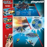 PLAYMOBIL City Action - Politieparachute: achtervolging van het amfibievoertuig Constructiespeelgoed 70781