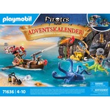 PLAYMOBIL  Adventskalender - Piraten Constructiespeelgoed 71636