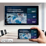 Samsung LH75WMFWLGCXEN Flip Pro Interactive Display WMF-X 4K Wit/grijs, HDMI, LAN, WiFi, BT, USB, Tizen 9.0, Touch