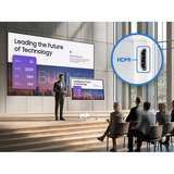 Samsung LH75WMFWLGCXEN Flip Pro Interactive Display WMF-X 4K Wit/grijs, HDMI, LAN, WiFi, BT, USB, Tizen 9.0, Touch