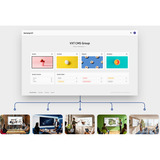 Samsung LH75WMFWLGCXEN Flip Pro Interactive Display WMF-X 4K Wit/grijs, HDMI, LAN, WiFi, BT, USB, Tizen 9.0, Touch