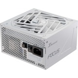 Seasonic FOCUS-GX-850, 850W voeding  Wit, 1x 12VHPWR, 3x PCIe, kabelmanagement