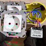 Shelly PM Mini Gen 3 energiebesparing Grijs, Bluetooth 4.2, WiFi