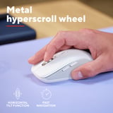 Trust Ferro Draadloze Muis Hyperscrollwiel Wit, 1000-3200 Dpi, 2.4G Hz, 2x Bluetooth, Stille Knoppen