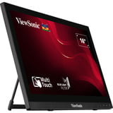 ViewSonic 10-point Touchscreen monitor TD1630-3 16" Zwart, 1x HDMI, 1x VGA