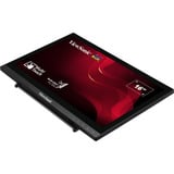 ViewSonic 10-point Touchscreen monitor TD1630-3 16" Zwart, 1x HDMI, 1x VGA