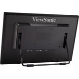 ViewSonic 10-point Touchscreen monitor TD1630-3 16" Zwart, 1x HDMI, 1x VGA