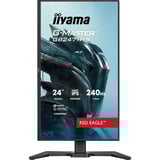 iiyama G-Master Red Eagle GB2471HS-B1 23.8" gaming monitor Zwart, 240Hz, HDMI, DisplayPort, Audio, NVIDIA G-Sync