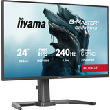 iiyama G-Master Red Eagle GB2471HS-B1 23.8" gaming monitor Zwart, 240Hz, HDMI, DisplayPort, Audio, NVIDIA G-Sync