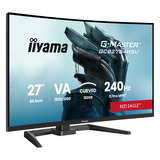 iiyama G-Master Red Eagle GCB2784HSU-B1 27" curved gaming monitor Zwart, 2x HDMI, 1x DisplayPort, USB, Audio, AMD Free-Sync, 240 Hz
