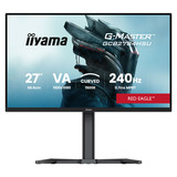 iiyama G-Master Red Eagle GCB2784HSU-B1 27" curved gaming monitor Zwart, 2x HDMI, 1x DisplayPort, USB, Audio, AMD Free-Sync, 240 Hz