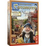 999 Games Carcassonne: Burgemeesters en Abdijen Bordspel Nederlands, Uitbreiding, 2-5 spelers, 45 minuten, vanaf 7 jaar