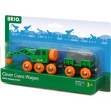 BRIO World - Kraanwagon Speelgoedvoertuig 