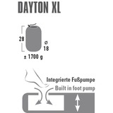 High Peak Dayton XL thermomat luchtmatras antraciet