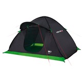 High Peak Swift 3P tent Zwart/groen