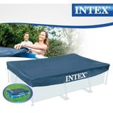 Intex Afdekzeil voor Frame-zwembad 300 x 200 cm Donkerblauw