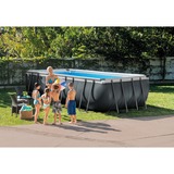 Intex Frame zwembad set Ultra Quadra XTR 549 x 274 x 132cm Donkergrijs/blauw, Zandfiltersysteem SF90220RC-1